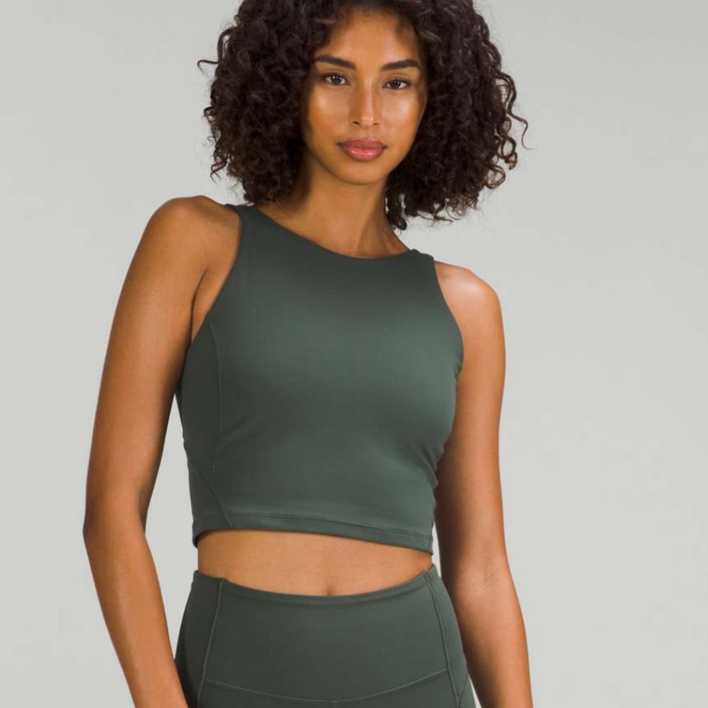 lululemon Align High-Neck Tank (Smoked Spruce)